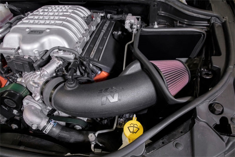 K&N 18-19 Jeep Grand Cherokee Trackhawk V8-6.2L F/I Aircharger Performance Intake K&N Engineering