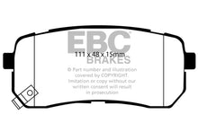 Load image into Gallery viewer, EBC GreenStuff Rear Brake Pads - DP61814