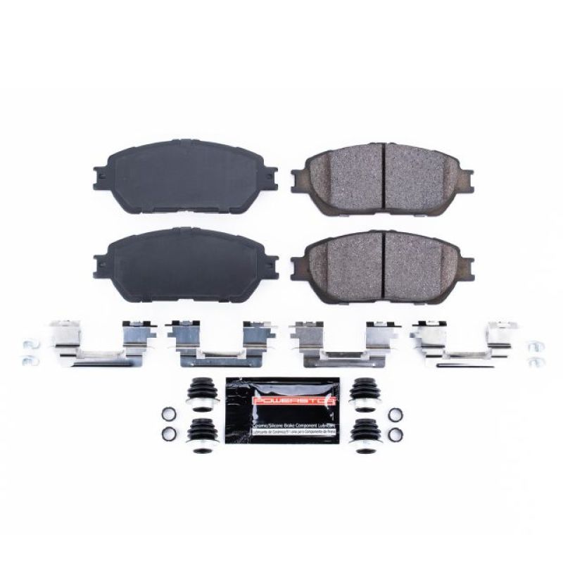 Power Stop 05-07 Toyota Avalon Front Z23 Evolution Sport Brake Pads w/Hardware PowerStop