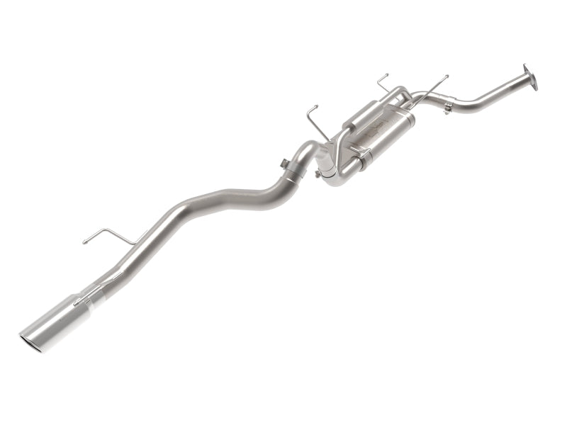 aFe Takeda 2-1/2 IN 304 Stainless Steel Cat-Back Exhaust System w/ Polished Tip - 49-36631-P