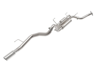 aFe Takeda 2-1/2 IN 304 Stainless Steel Cat-Back Exhaust System w/ Polished Tip - 49-36631-P