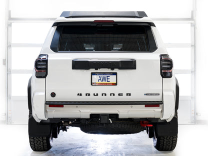 AWE Tuning 2024+ Toyota Land Cruiser / 2025+ Toyota 4Runner 0FG Cat-Back Exhaust w/ BashGuard