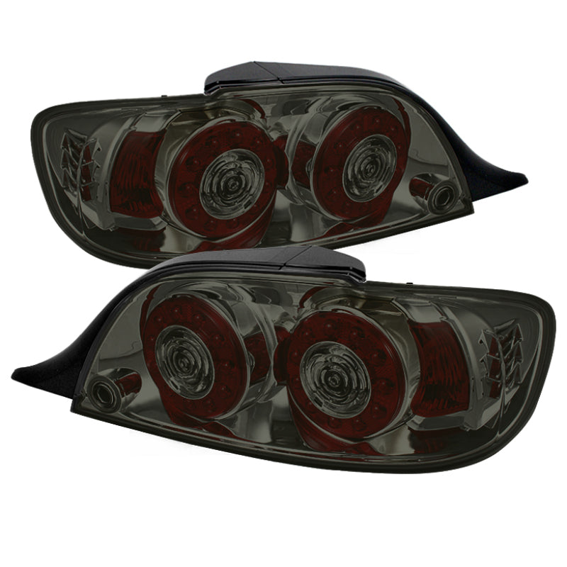 Xtune Mazda Rx-8 04-08 LED Tail Lights Smoke ALT-ON-MRX804-LED-SM SPYDER