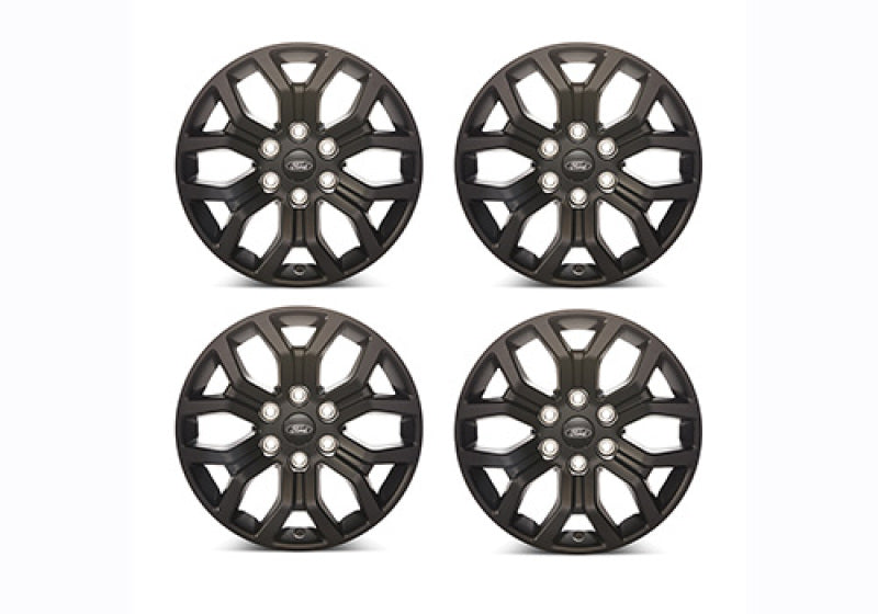 Ford Racing 2024 F-150 18x7.5in Wheel Kit - Matte Black Ford Racing