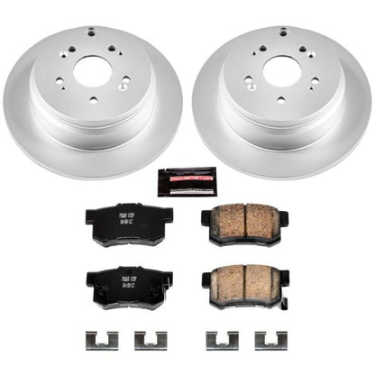 Power Stop 07-09 Acura RDX Rear Z17 Evolution Geomet Coated Brake Kit PowerStop