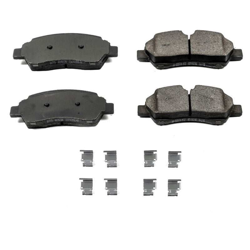 Power Stop 15-19 Ford Transit-150 Rear Z17 Evolution Ceramic Brake Pads w/Hardware PowerStop