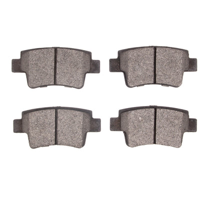 R1 Rear Semi-Metallic Brake Pads 2006-2013 Fiat Panda (Mexico)/Linea (Mexico) & More - 2311-1537-00