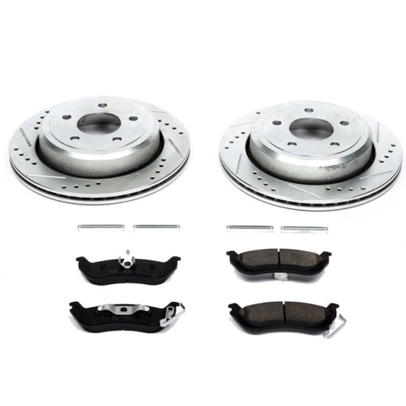 Power Stop 03-11 Ford Crown Victoria Rear Z23 Evolution Sport Brake Kit PowerStop