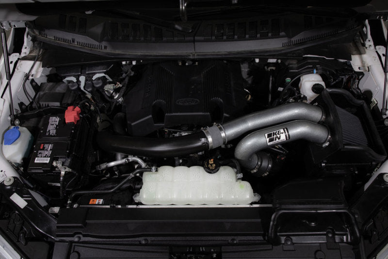 K&N 15-23 Ford F-150 (Incl. Raptor) 2.7L/3.5L V6 Performance Air Intake System K&N Engineering