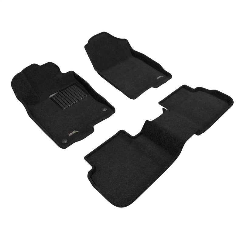 3D MAXpider ELEGANT 1st & 2nd Row Carpet Floor Mats for 2022-2027 Honda Civic / Civic Type R