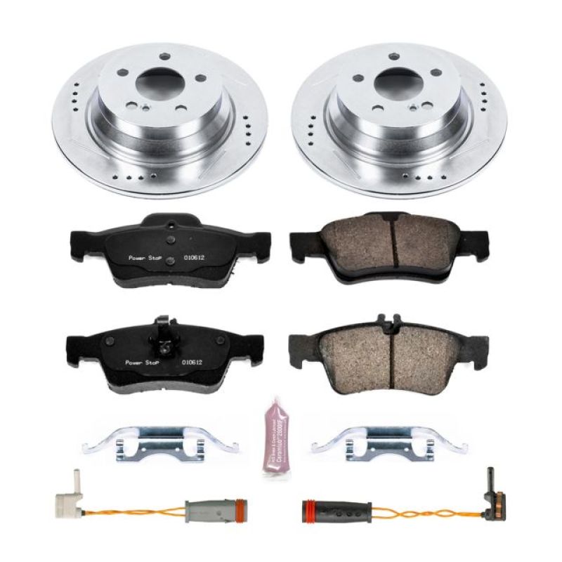 Power Stop 2006 Mercedes-Benz E350 Rear Z23 Evolution Sport Brake Kit PowerStop