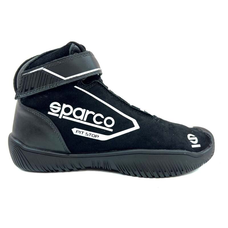 Sparco Shoe Pit Stop 2 Black - Size 7.5
