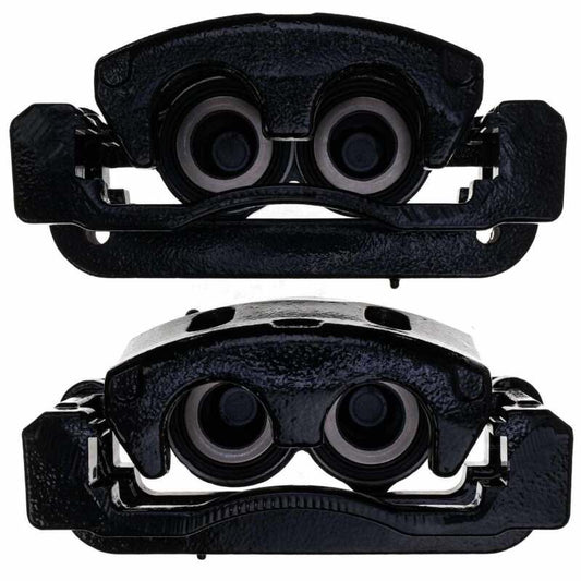 Power Stop 08-20 Cadillac Escalade Front Black Caliper - Pair w/Bracket PowerStop