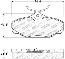 Load image into Gallery viewer, StopTech Performance Brake Pads