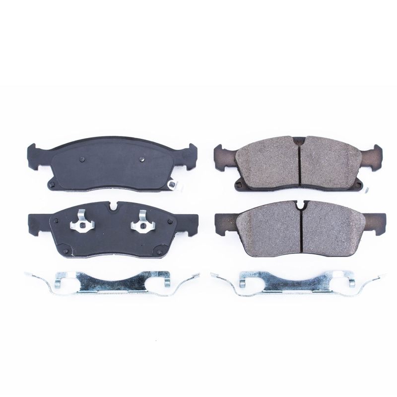 Power Stop 11-16 Dodge Durango Front Z17 Evolution Ceramic Brake Pads w/Hardware PowerStop