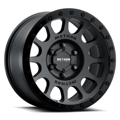 Method MR305 NV 20x9 18mm Offset 8x6.5 130.81mm CB Double Black Wheel