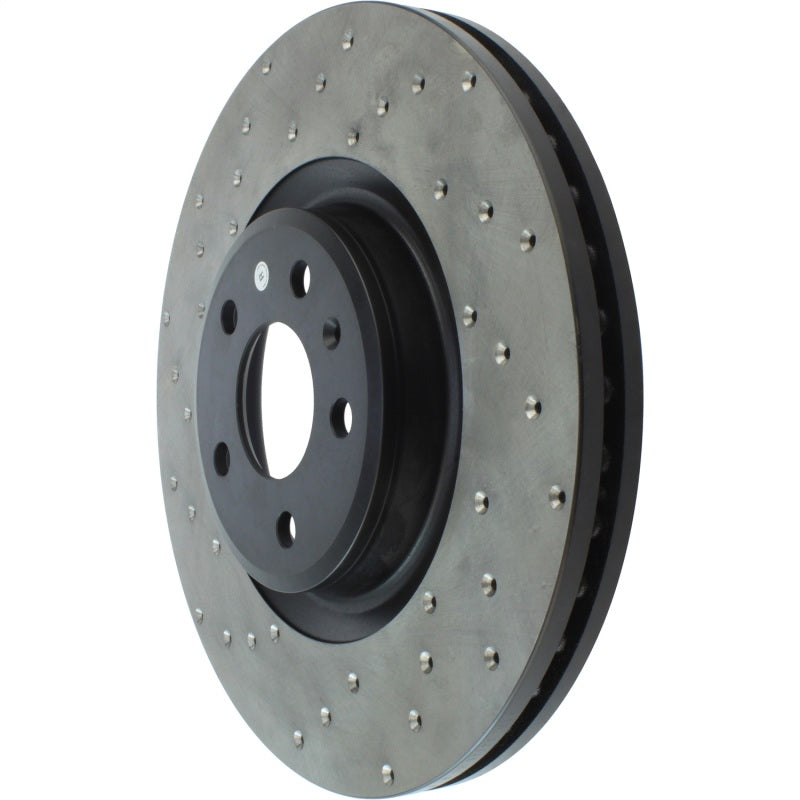 StopTech 12 Audi A6 Quattro/11-12 A7 Quattro/13 Q5/7-11/13 S4/12 S5 Front Right Drilled Cryo Rotor Stoptech