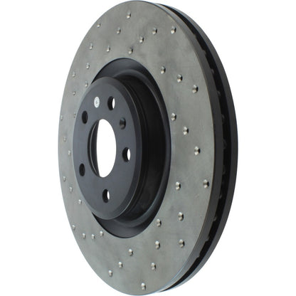 StopTech 12 Audi A6 Quattro/11-12 A7 Quattro/13 Q5/7-11/13 S4/12 S5 Front Right Drilled Cryo Rotor Stoptech