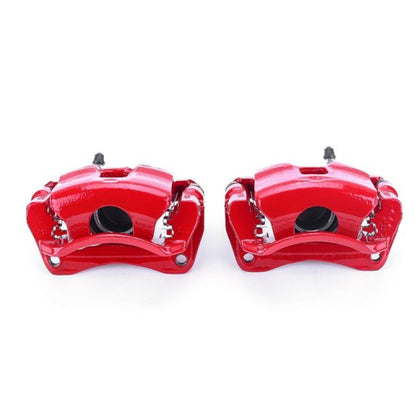 Power Stop 98-02 Chevrolet Prizm Front Red Calipers w/Brackets - Pair PowerStop