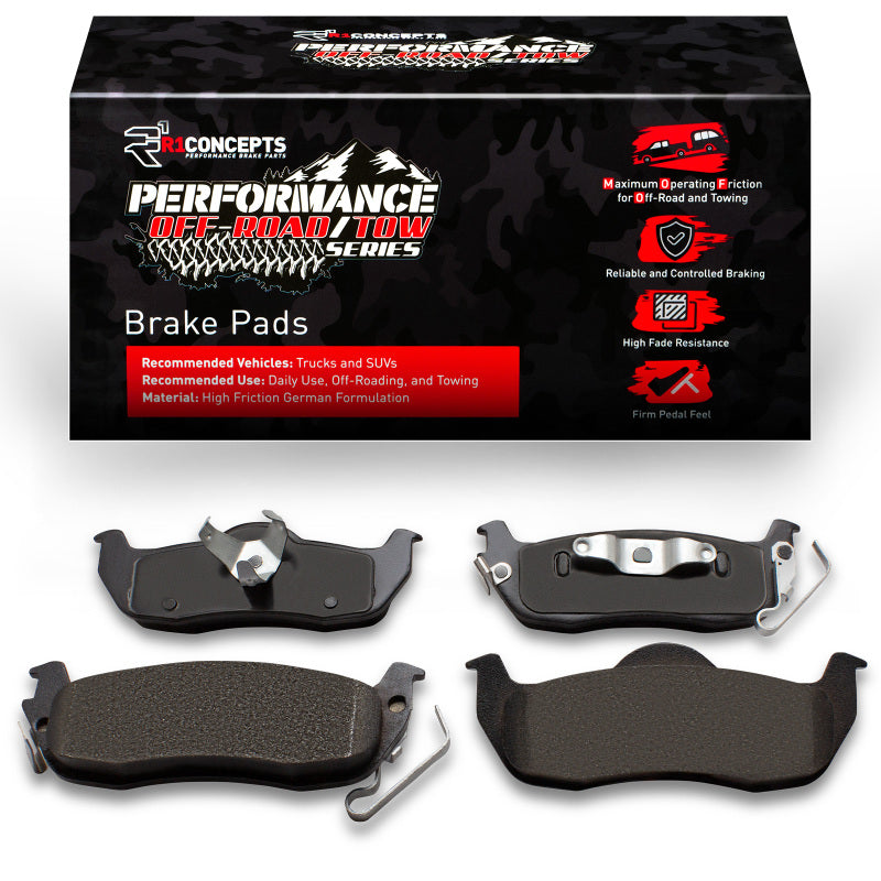 R1 04-15 Nissan Titan Rear Off-Road/Tow Brake Pads