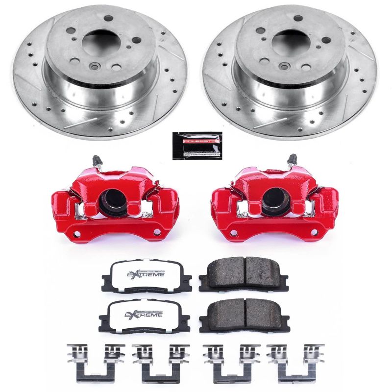 Power Stop 01-03 Toyota High Lander Rear Z36 Truck & Tow Brake Kit w/Calipers PowerStop