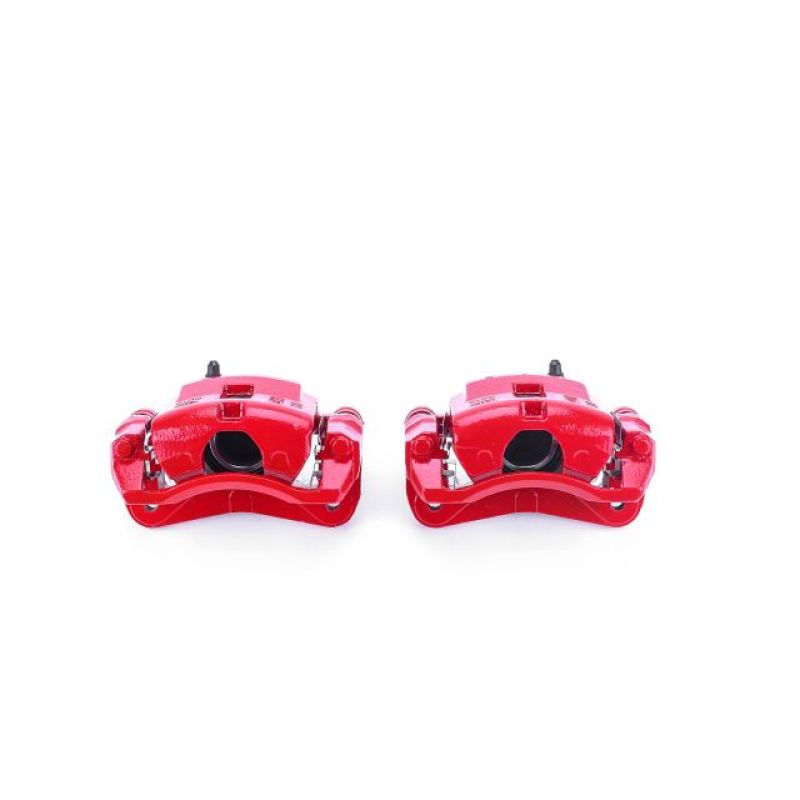 Power Stop 03-05 Kia Rio Front Red Calipers w/Brackets - Pair PowerStop