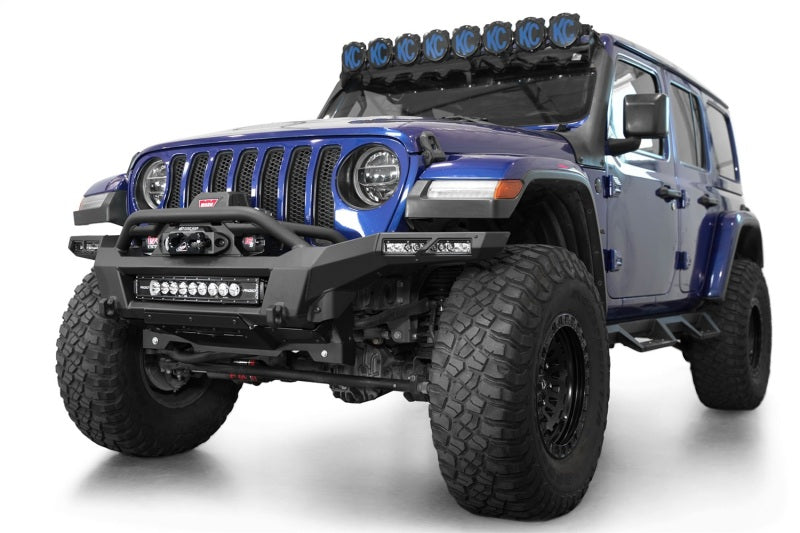 ADD 18-24 Jeep Wrangler JL / 18-24 Jeep Gladiator JT Phantom Winch Rear Bumper Addictive Desert Designs