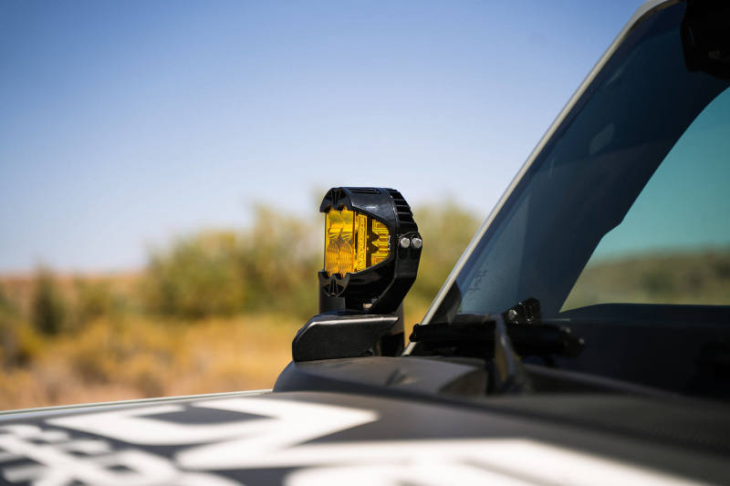 DV8 21-22 Ford Bronco A-Pillar Pod Light Mounts DV8 Offroad