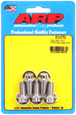 ARP 3/8-16 x 0.750 12pt SS Bolts ARP