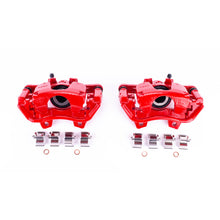 Load image into Gallery viewer, Power Stop 2018 Jeep Wrangler Rear Red Calipers w/Brackets - Pair