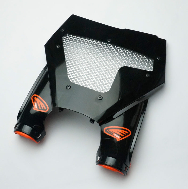 Cycra 2023 and newer KTM SX/SX-F/XC/XC-F Vented Stadium Plate - Black - 1CYC-0807-12-VT