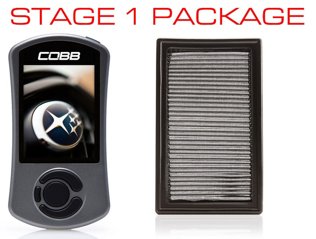 COBB Subaru 06-07 WRX, 04-07 STi, 04-06 FXT Stage 1 Power Package w/V3 613X01