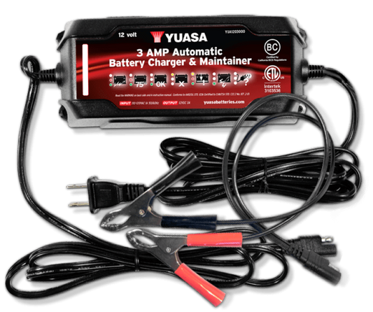 Yuasa Yuasa 3 Amp Charg / Maintain Yuasa Battery
