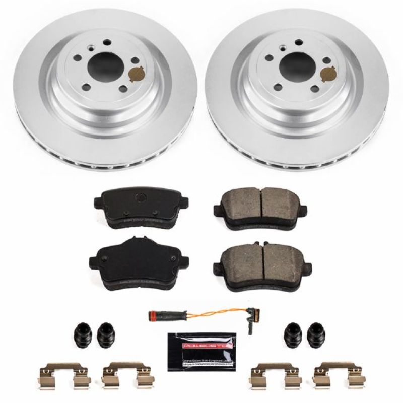 Power Stop 17-18 Mercedes-Benz GLS450 Rear Z23 Evolution Sport Coated Brake Kit PowerStop