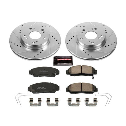 Power Stop 12-15 Honda Civic Front Z23 Evolution Sport Brake Kit PowerStop