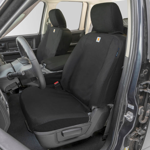 Covercraft 1998-03 Ford Ranger Carhartt Super Dux SeatSaver Custom Front Row Seat Covers - Black