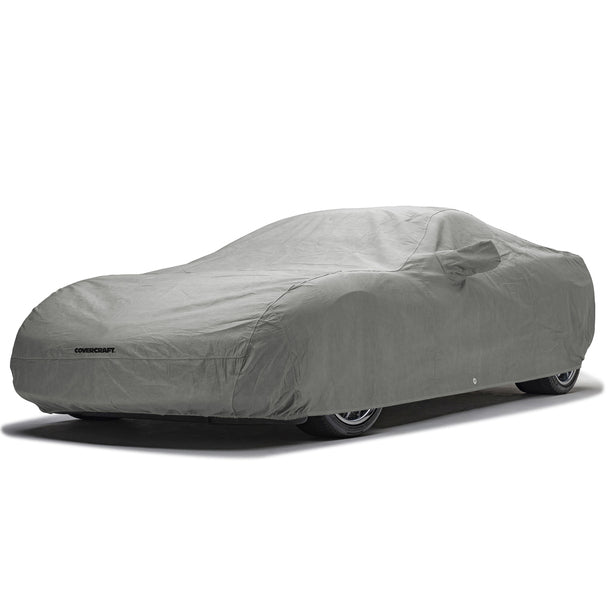 Covercraft American Car Extra Large Custom 5-Layer Indoor Car Cover - Gray