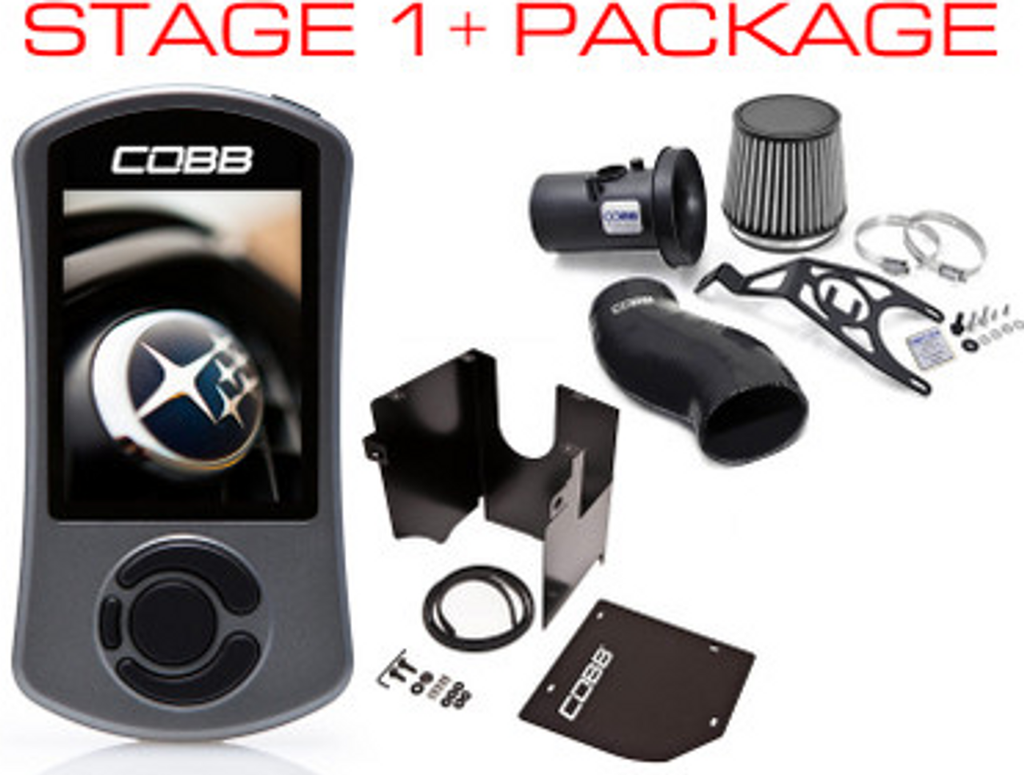 COBB Subaru WRX / STI / FXT Stage 1+ Power Package w/V3 615X01P-BL