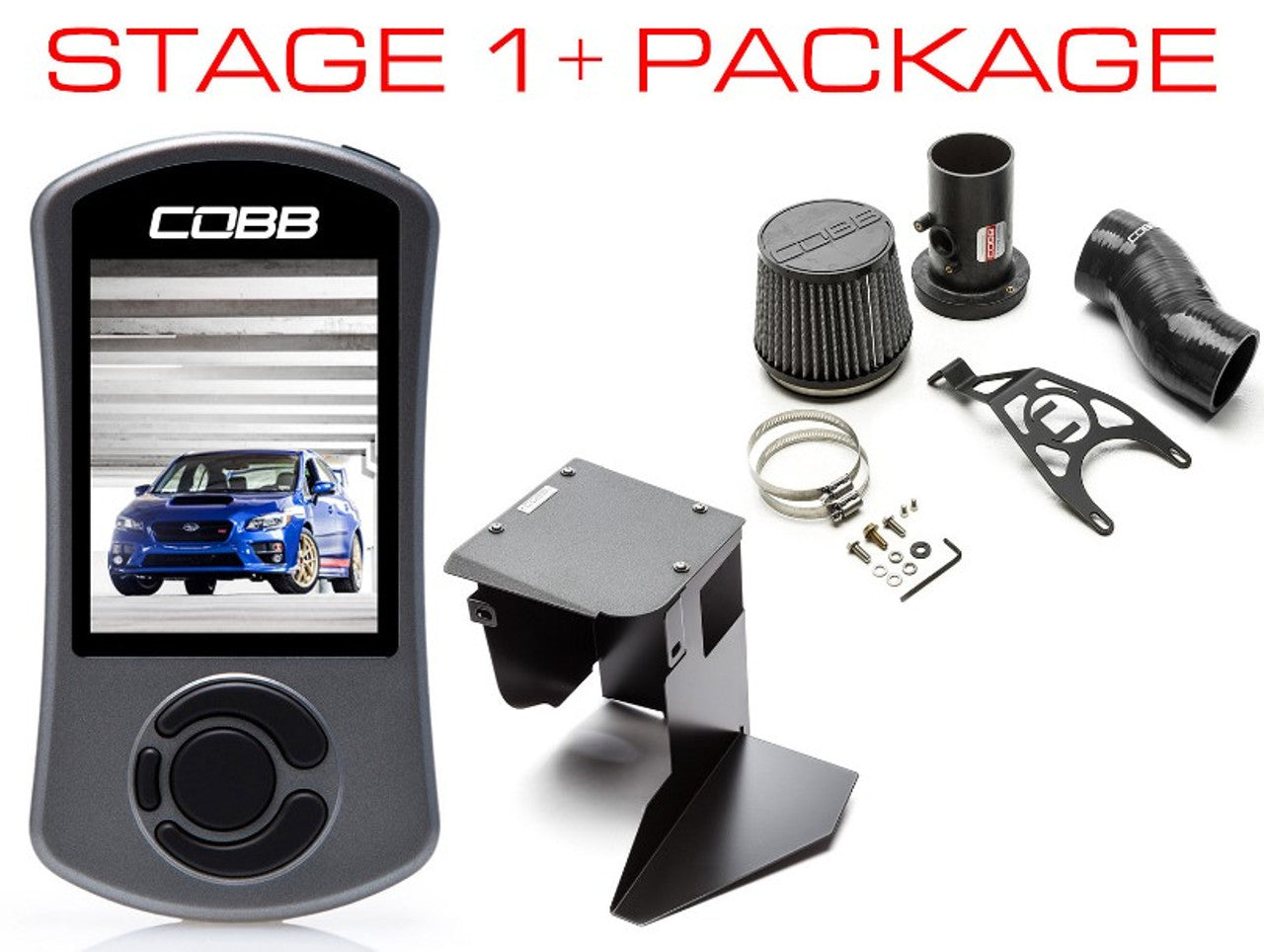 COBB Subaru 15-18 Subaru STI Stage 1+ Power Package 616X01P-BK