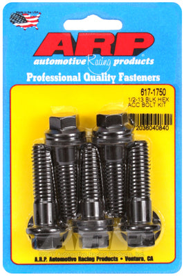 ARP 1/2-13 x 1.750 Hex Black Oxide Bolts (5/pkg) ARP