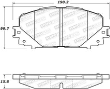 Load image into Gallery viewer, StopTech Premium Ceramic Front Brake Pads - 308.16280