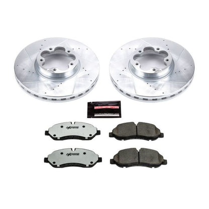 Power Stop 15-18 Ford Transit-350 HD Front Z36 Truck & Tow Brake Kit PowerStop