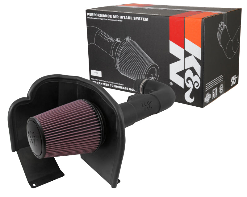 K&N 2014 CHEVROLET/GMC Silverado & Sierra V6 4.3L Performance Air Intake System K&N Engineering