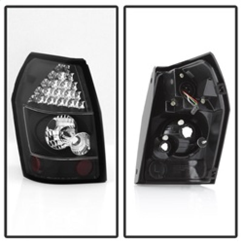 Spyder Dodge Magnum 05-08 LED Tail Lights Black ALT-YD-DMAG05-LED-BK SPYDER
