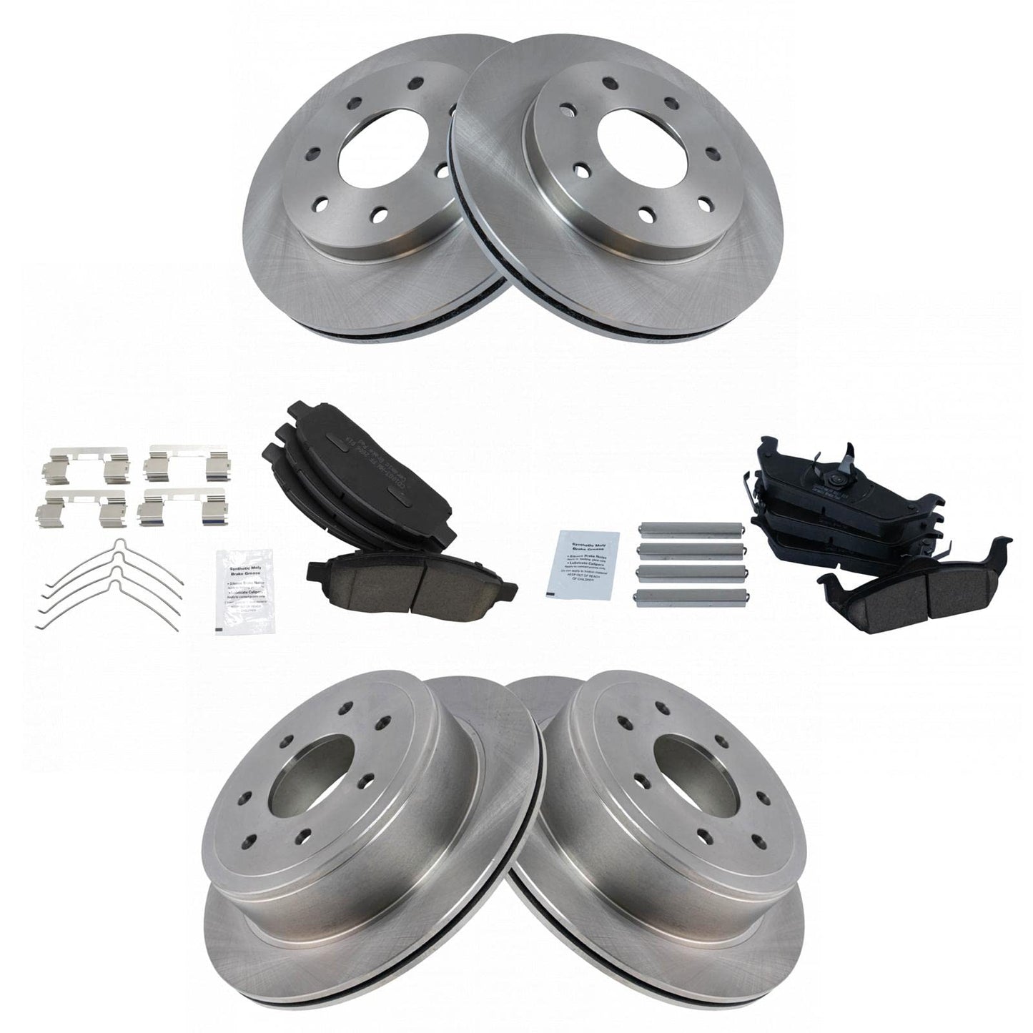 PosiQuiet 2004-2008 Ford F-150 Front Brake Pads