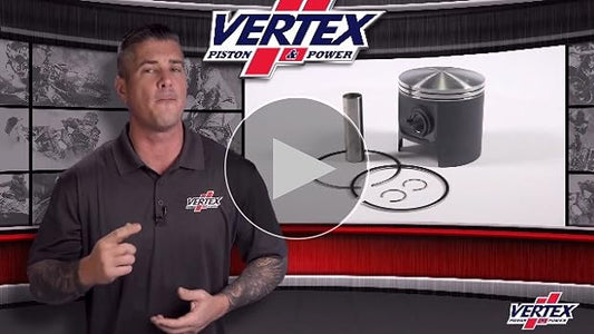 Vertex Forged Replica Piston Kit for 2024-2025 Gas-Gas/Husqvarna/KTM 250 EXC-F & More - 24615A