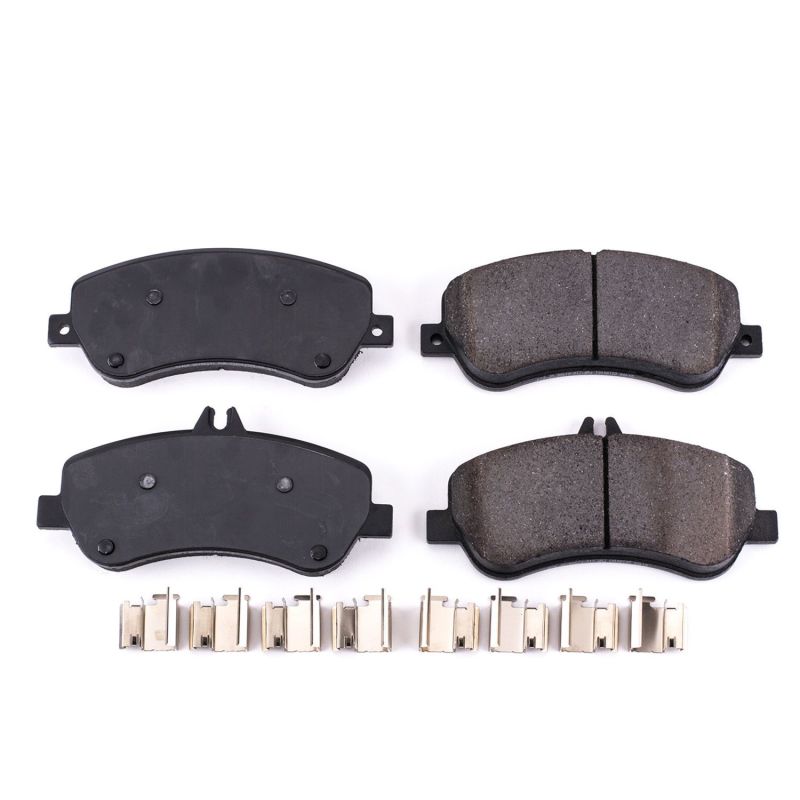 Power Stop 13-15 Mercedes-Benz GLK250 Front Z17 Evolution Ceramic Brake Pads w/Hardware PowerStop