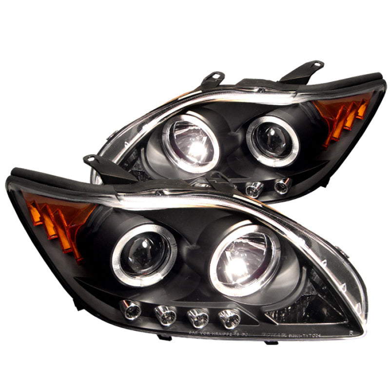 Spyder Scion TC 05-07 Projector Headlights LED Halo -Replaceable LEDs Blk PRO-YD-TTC04-HL-AM-BK SPYDER