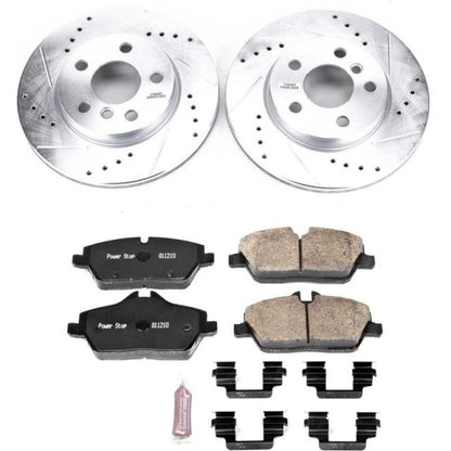 Power Stop 14-16 Mini Cooper Front Z23 Evolution Sport Brake Kit PowerStop