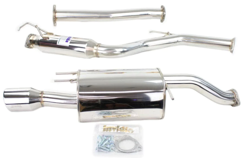 Invidia 14-15 Honda Civic Si K24 Coupe Q300 Rolled Stainless Steel Tip Cat-back Exhaust Invidia